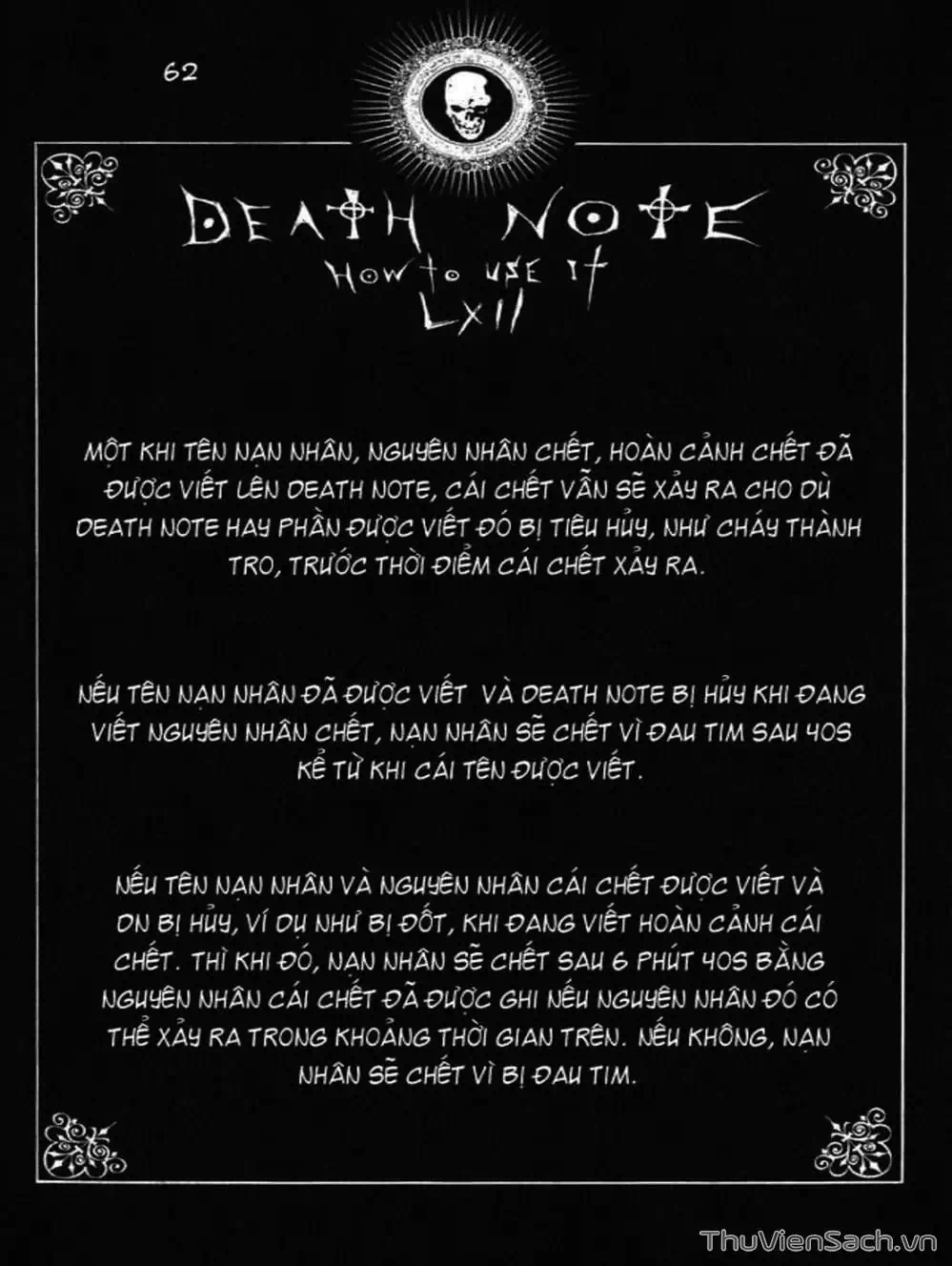 Truyện Tranh Cuốn Sổ Thiên Mệnh - Death Note trang 3