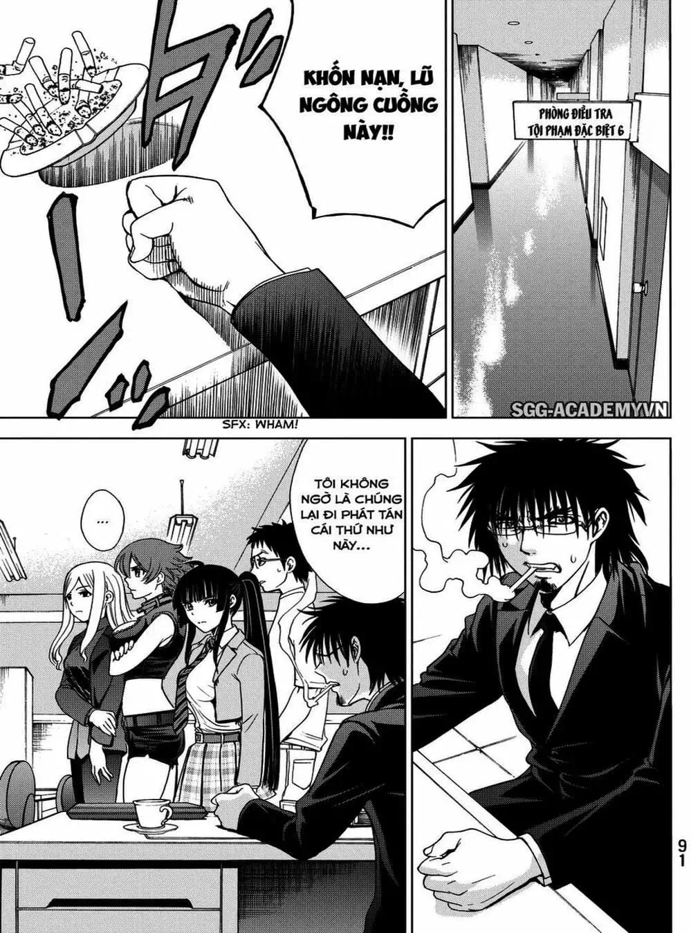 Truyện Tranh Sứ Giả Cái Chết - Deathtopia trang 7