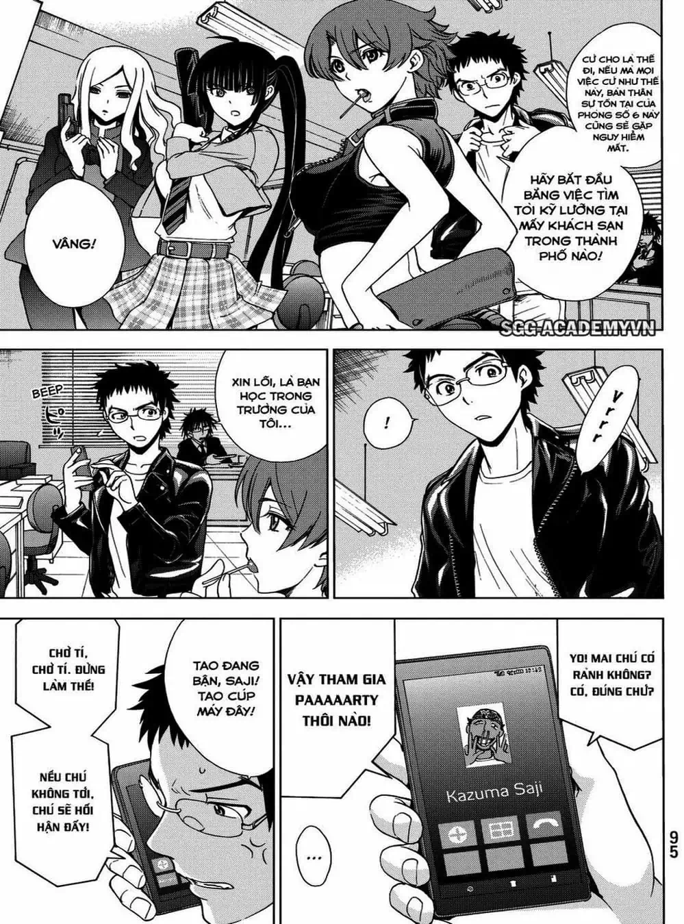 Truyện Tranh Sứ Giả Cái Chết - Deathtopia trang 7