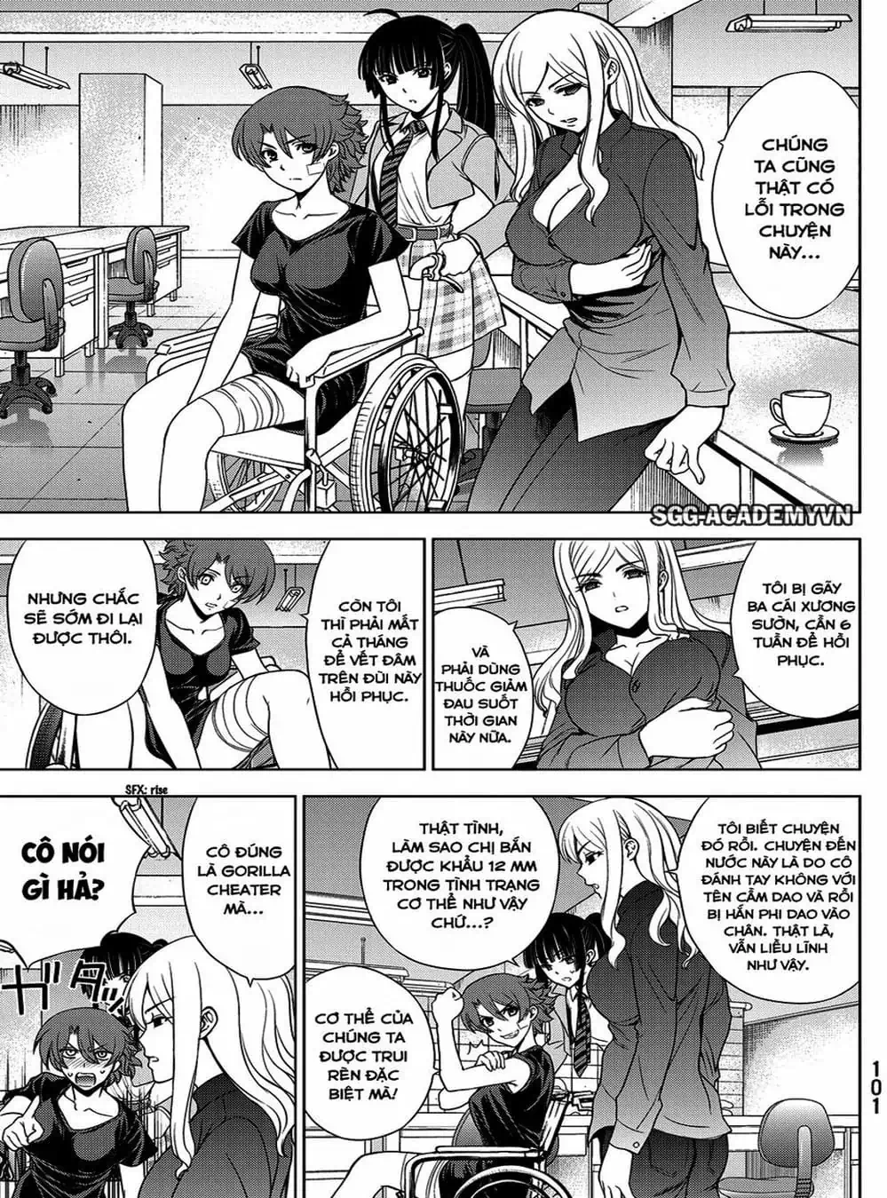 Truyện Tranh Sứ Giả Cái Chết - Deathtopia trang 7