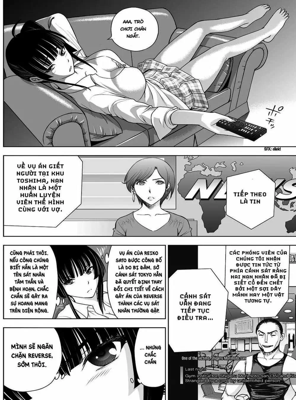 Truyện Tranh Sứ Giả Cái Chết - Deathtopia trang 7