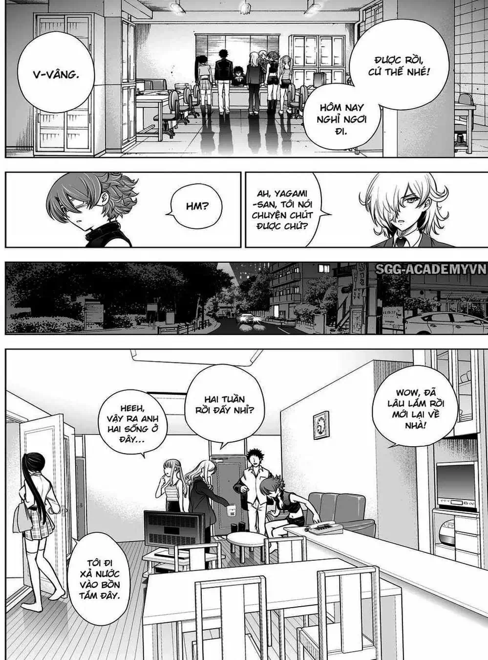 Truyện Tranh Sứ Giả Cái Chết - Deathtopia trang 7