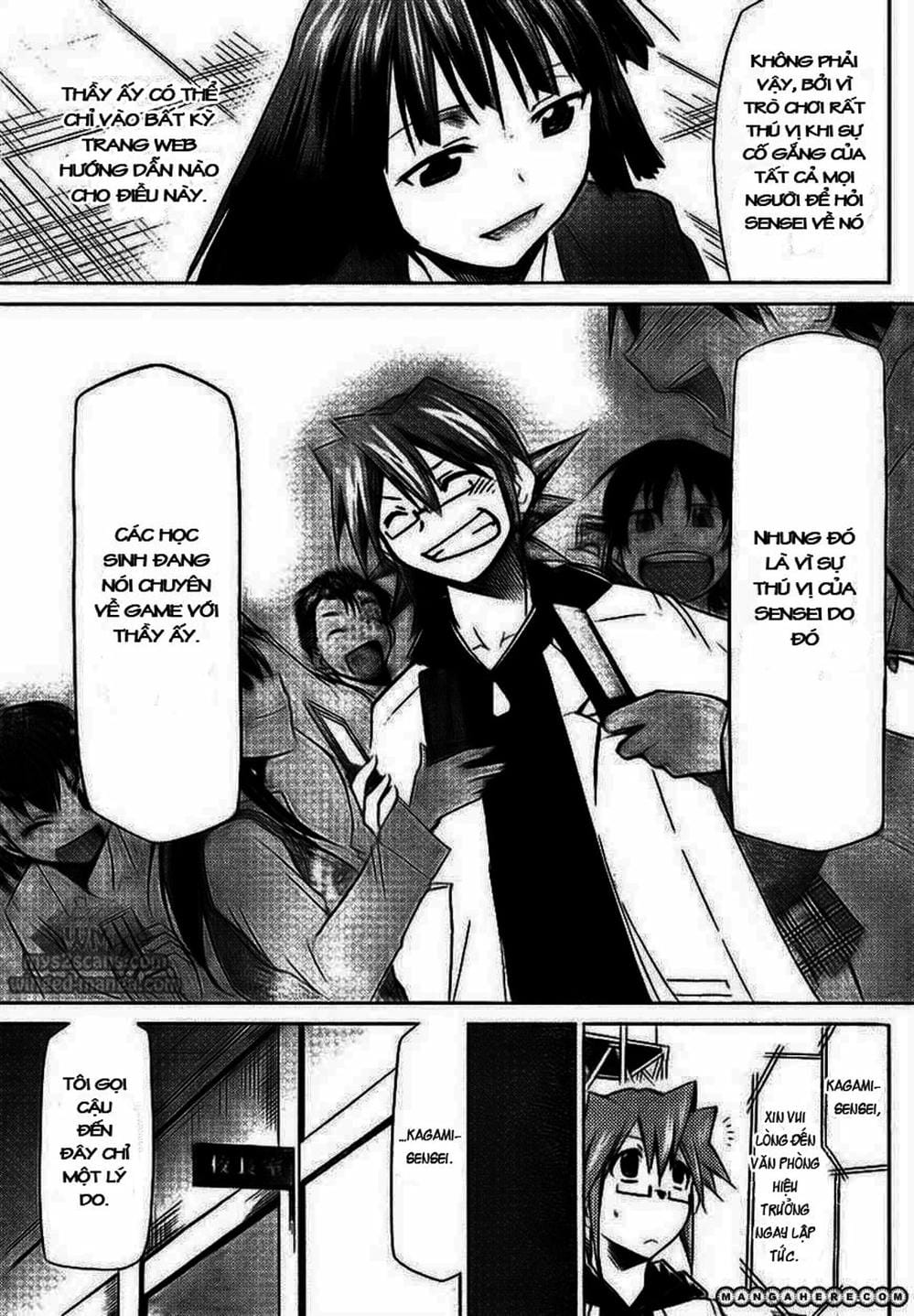 Truyện Tranh Thầy Giáo Lập Dị - Denpa Kyoushi trang 3