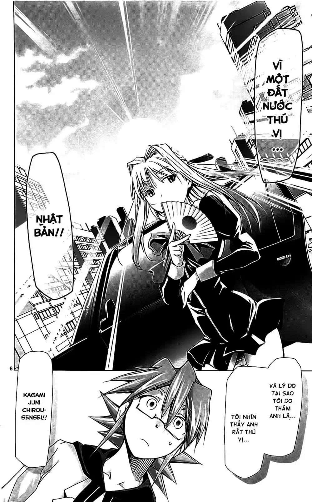 Truyện Tranh Thầy Giáo Lập Dị - Denpa Kyoushi trang 3