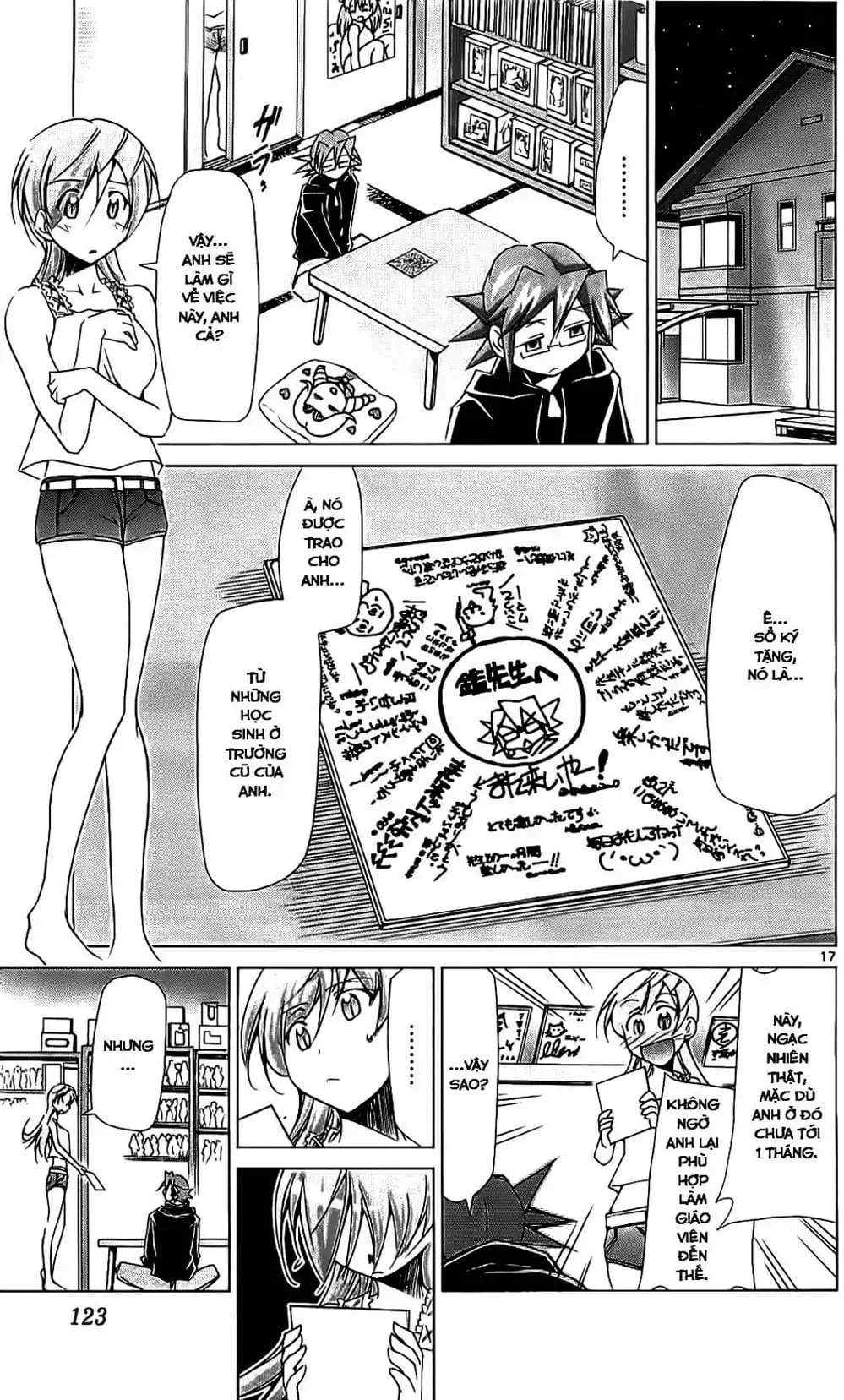 Truyện Tranh Thầy Giáo Lập Dị - Denpa Kyoushi trang 3