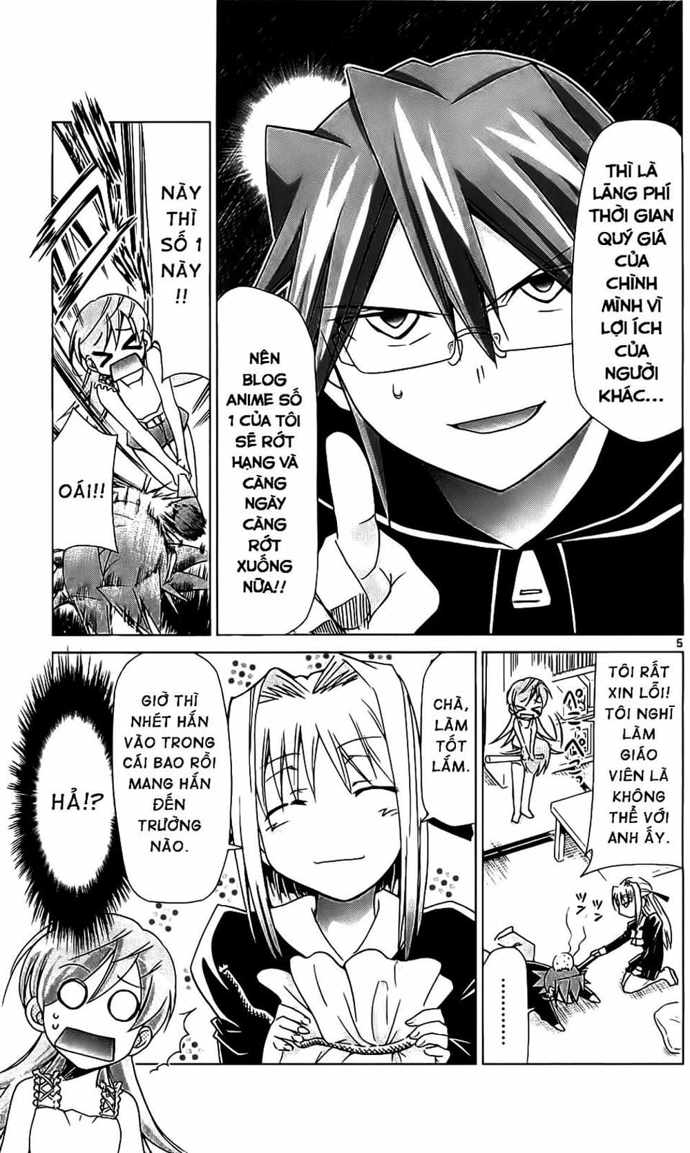 Truyện Tranh Thầy Giáo Lập Dị - Denpa Kyoushi trang 3