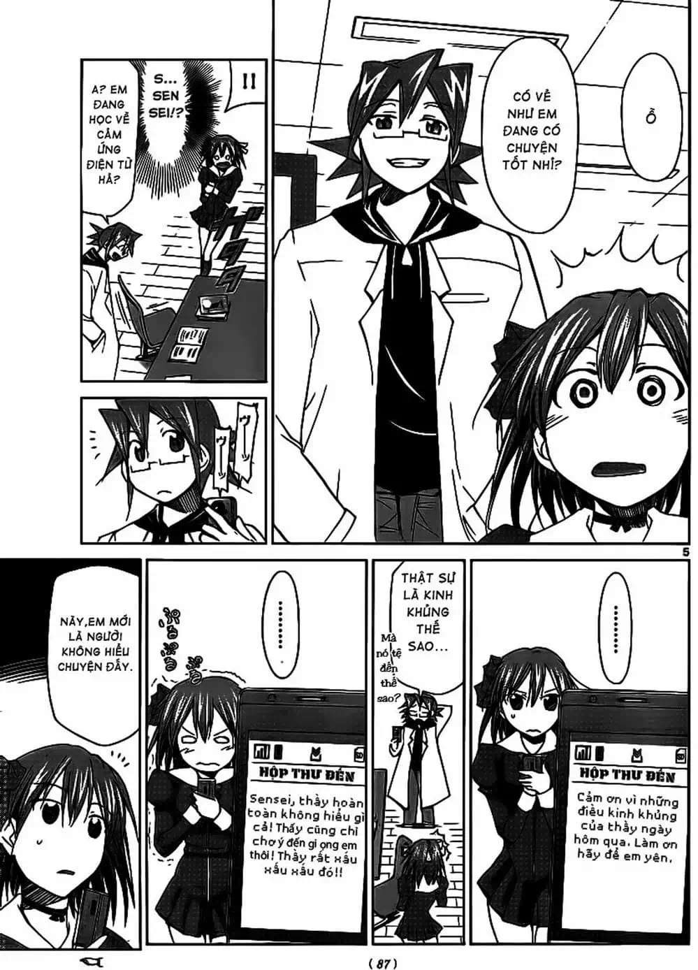 Truyện Tranh Thầy Giáo Lập Dị - Denpa Kyoushi trang 3