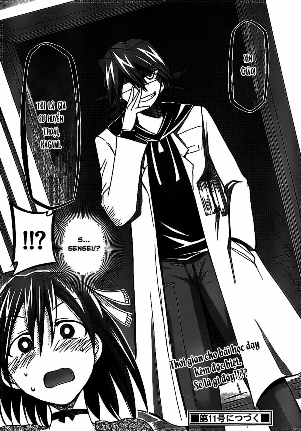 Truyện Tranh Thầy Giáo Lập Dị - Denpa Kyoushi trang 3