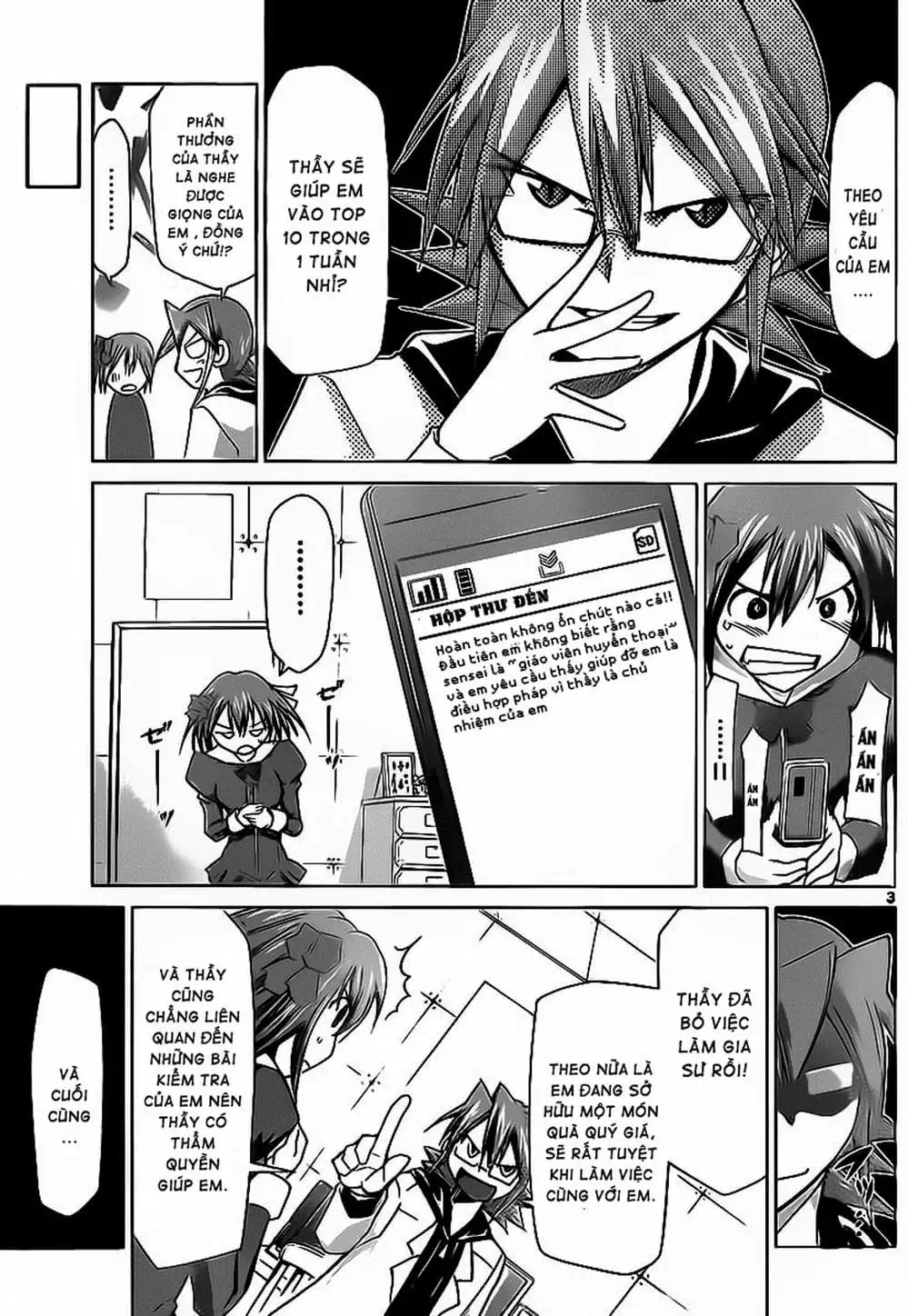Truyện Tranh Thầy Giáo Lập Dị - Denpa Kyoushi trang 3