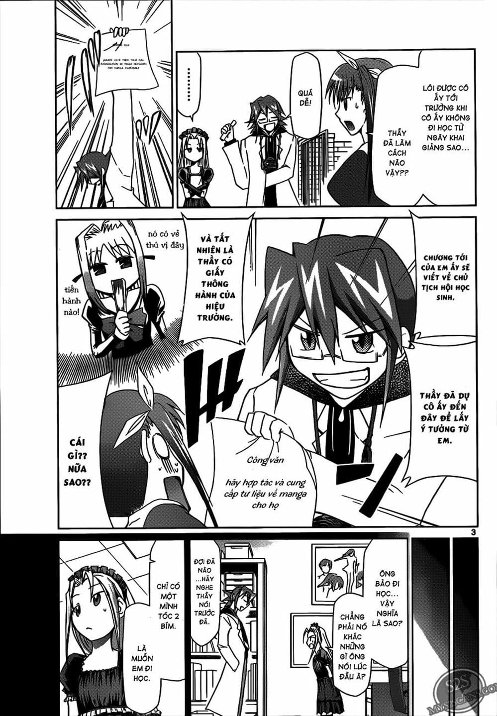 Truyện Tranh Thầy Giáo Lập Dị - Denpa Kyoushi trang 3