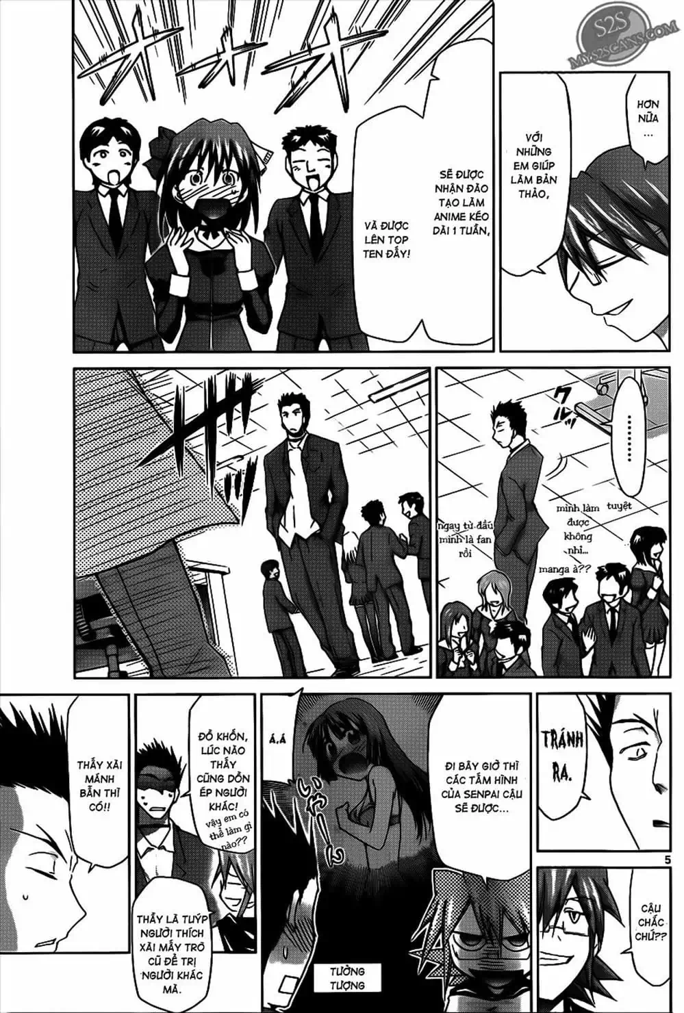 Truyện Tranh Thầy Giáo Lập Dị - Denpa Kyoushi trang 3