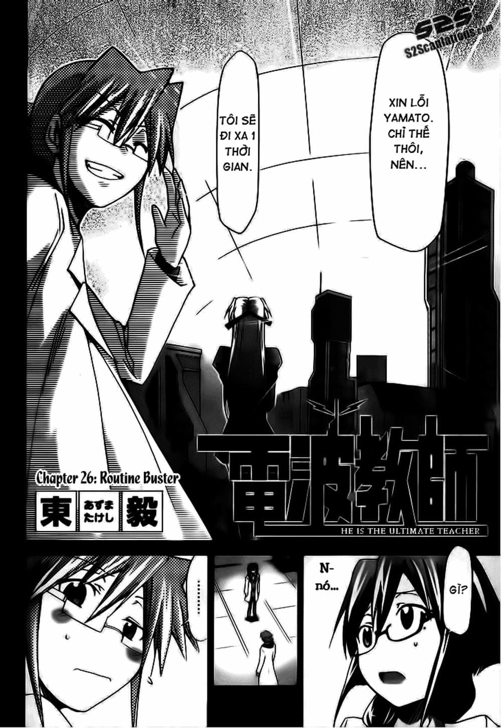 Truyện Tranh Thầy Giáo Lập Dị - Denpa Kyoushi trang 3