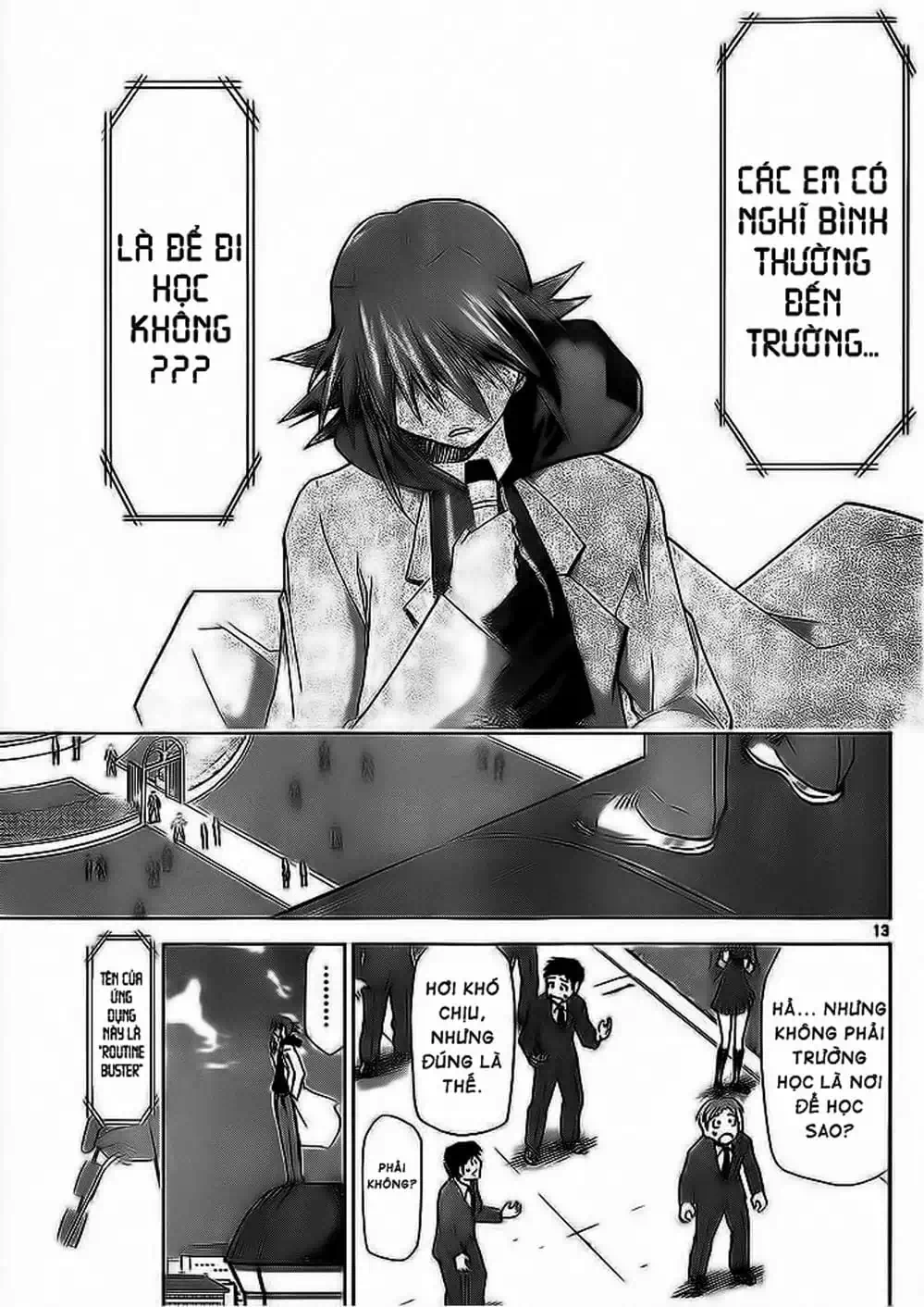 Truyện Tranh Thầy Giáo Lập Dị - Denpa Kyoushi trang 3