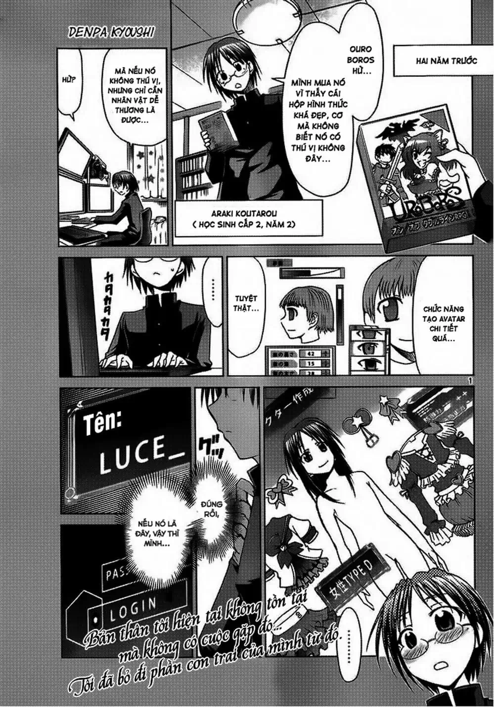 Truyện Tranh Thầy Giáo Lập Dị - Denpa Kyoushi trang 3