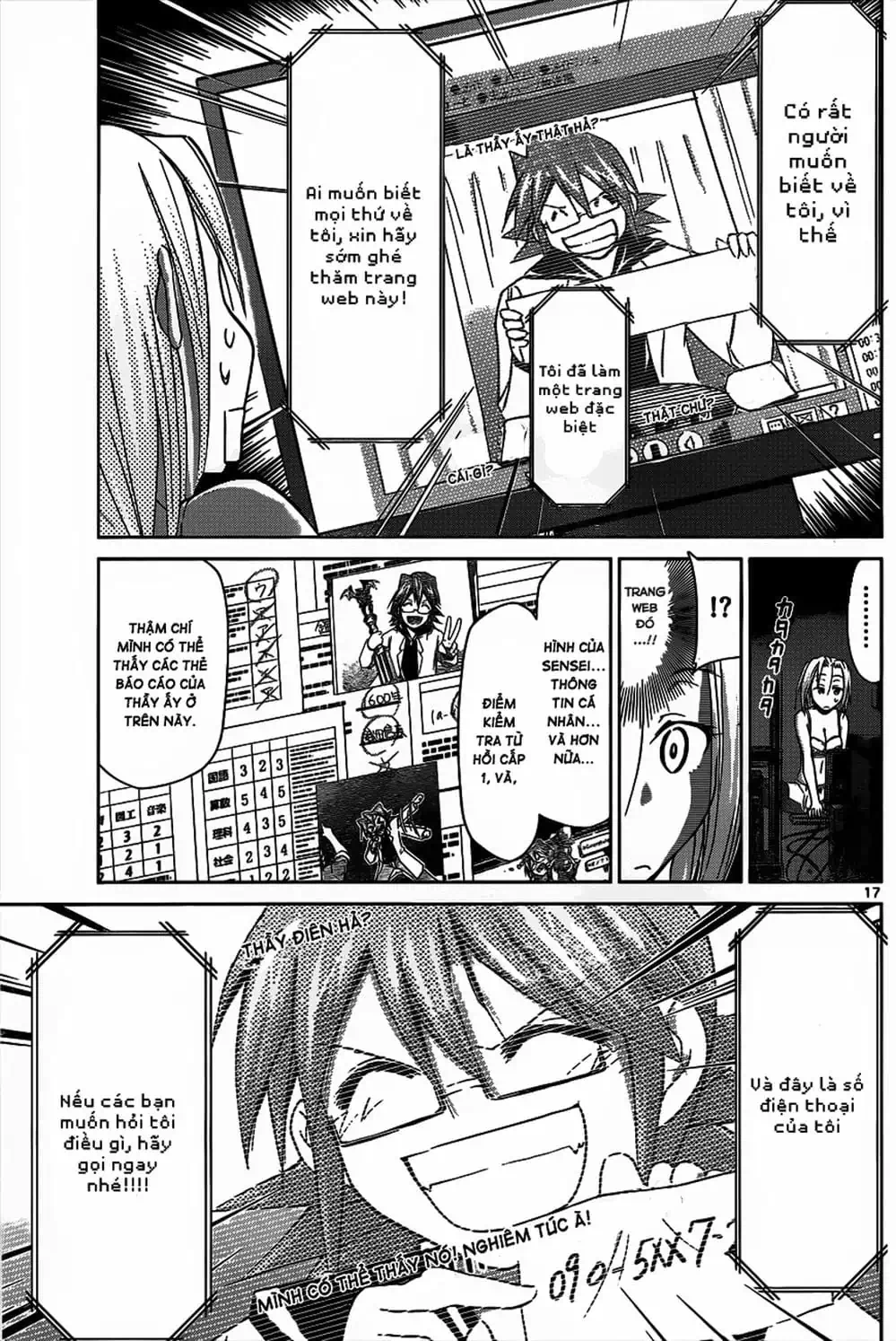 Truyện Tranh Thầy Giáo Lập Dị - Denpa Kyoushi trang 3