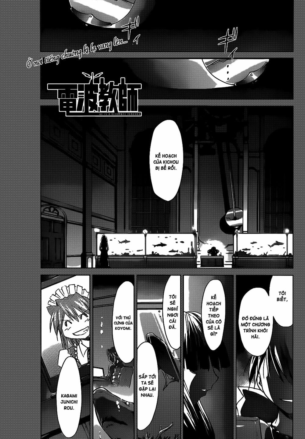 Truyện Tranh Thầy Giáo Lập Dị - Denpa Kyoushi trang 3