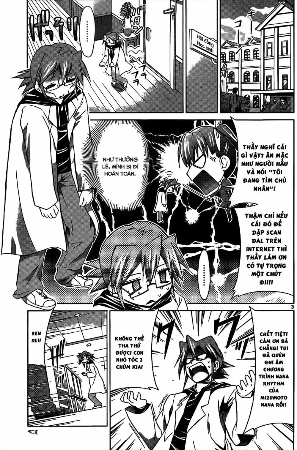 Truyện Tranh Thầy Giáo Lập Dị - Denpa Kyoushi trang 3