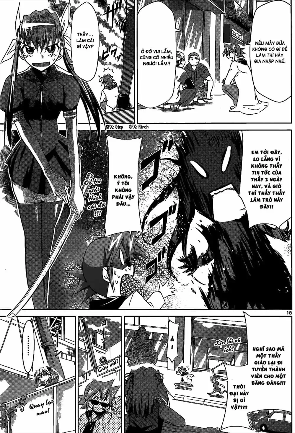 Truyện Tranh Thầy Giáo Lập Dị - Denpa Kyoushi trang 3