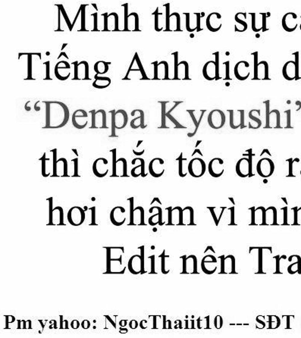 Truyện Tranh Thầy Giáo Lập Dị - Denpa Kyoushi trang 3