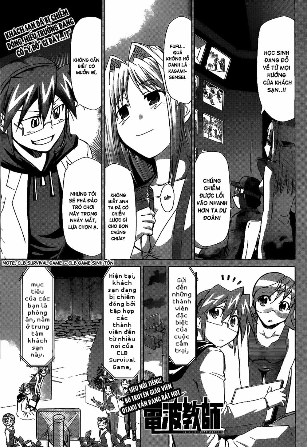 Truyện Tranh Thầy Giáo Lập Dị - Denpa Kyoushi trang 3