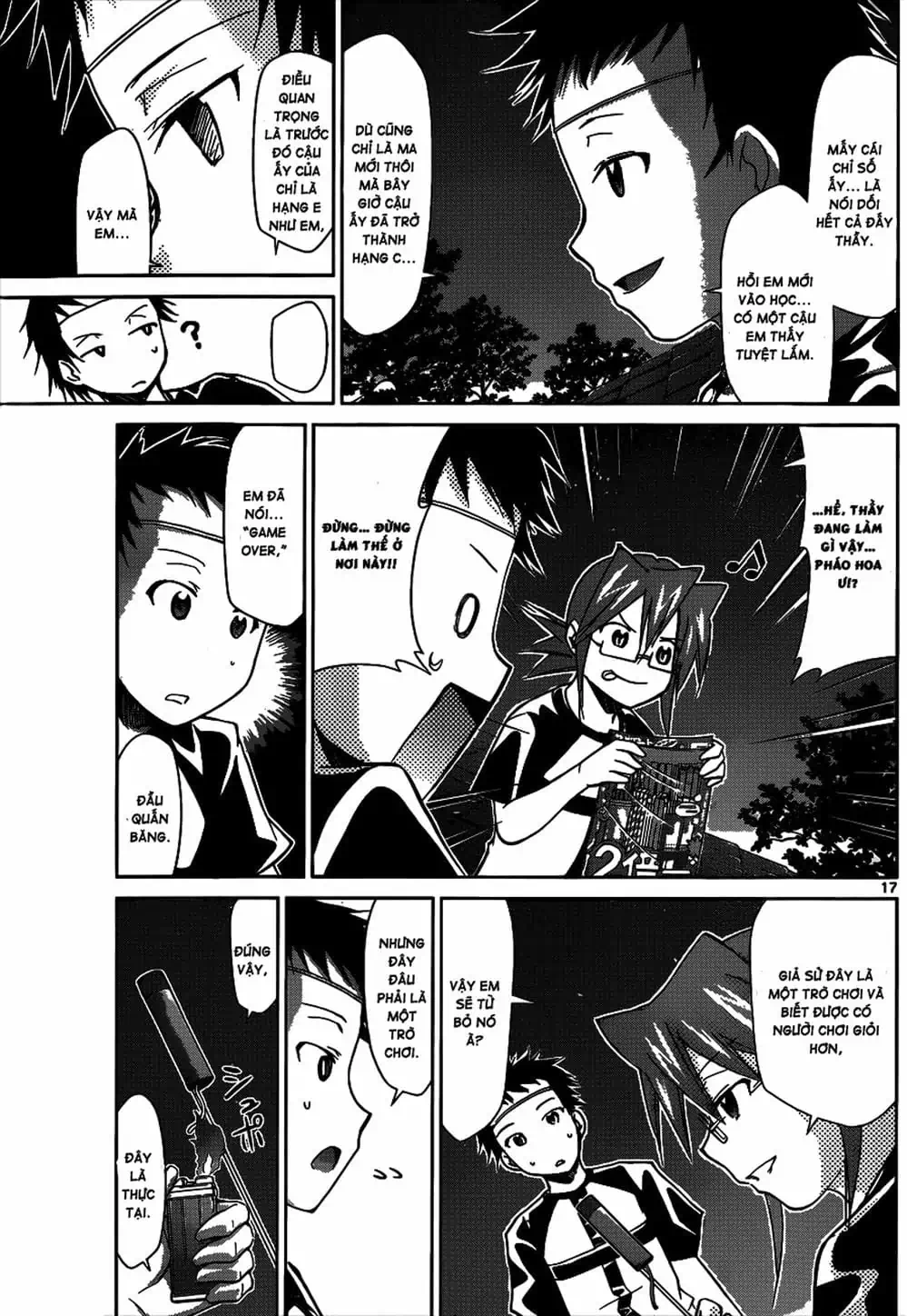 Truyện Tranh Thầy Giáo Lập Dị - Denpa Kyoushi trang 3