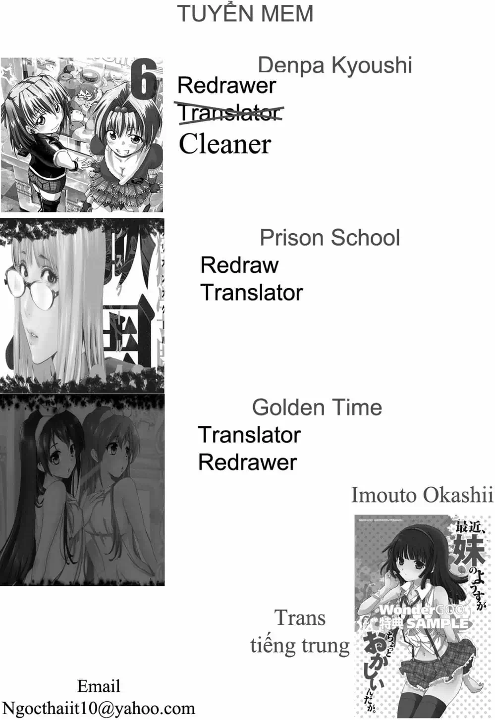 Truyện Tranh Thầy Giáo Lập Dị - Denpa Kyoushi trang 3