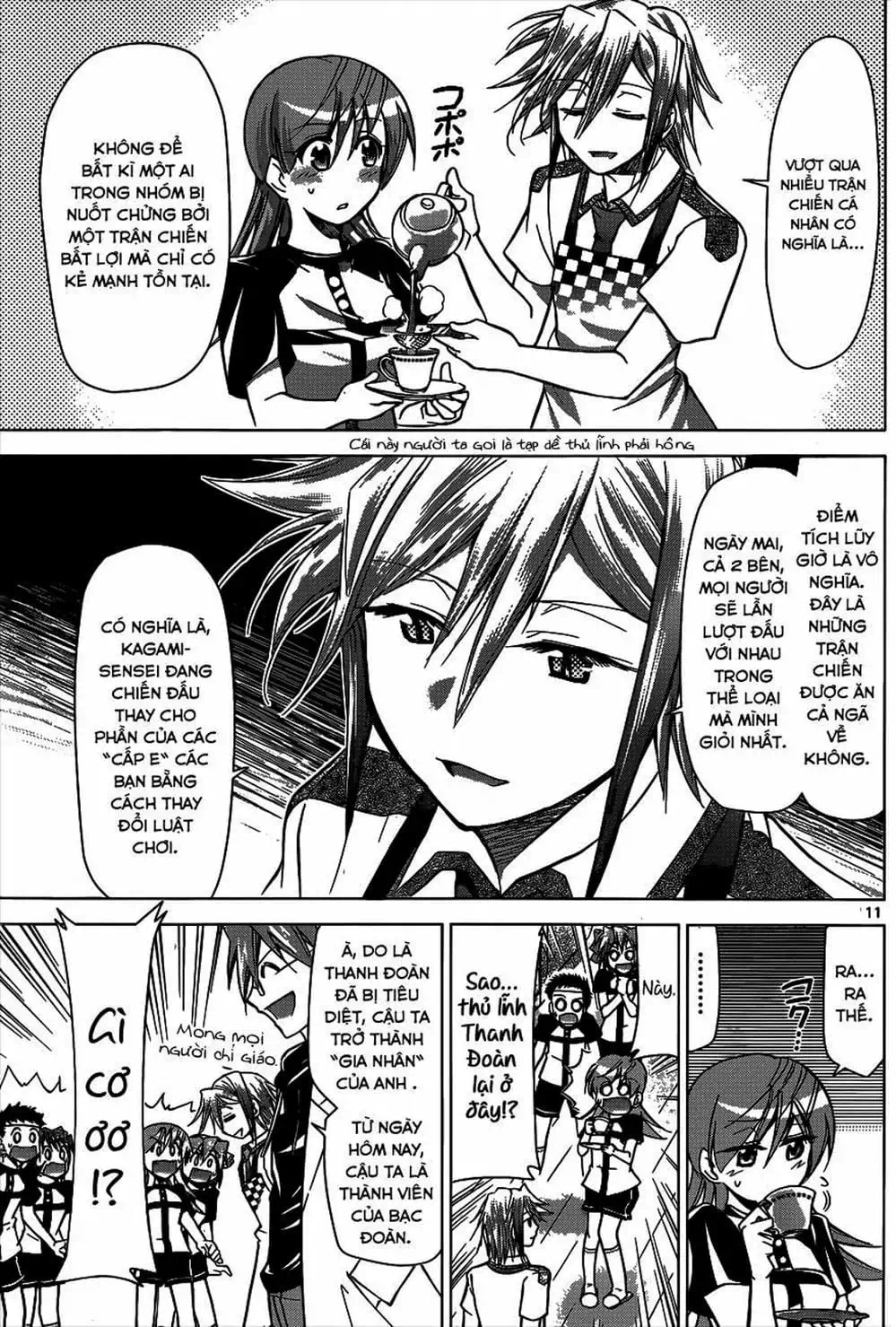 Truyện Tranh Thầy Giáo Lập Dị - Denpa Kyoushi trang 3