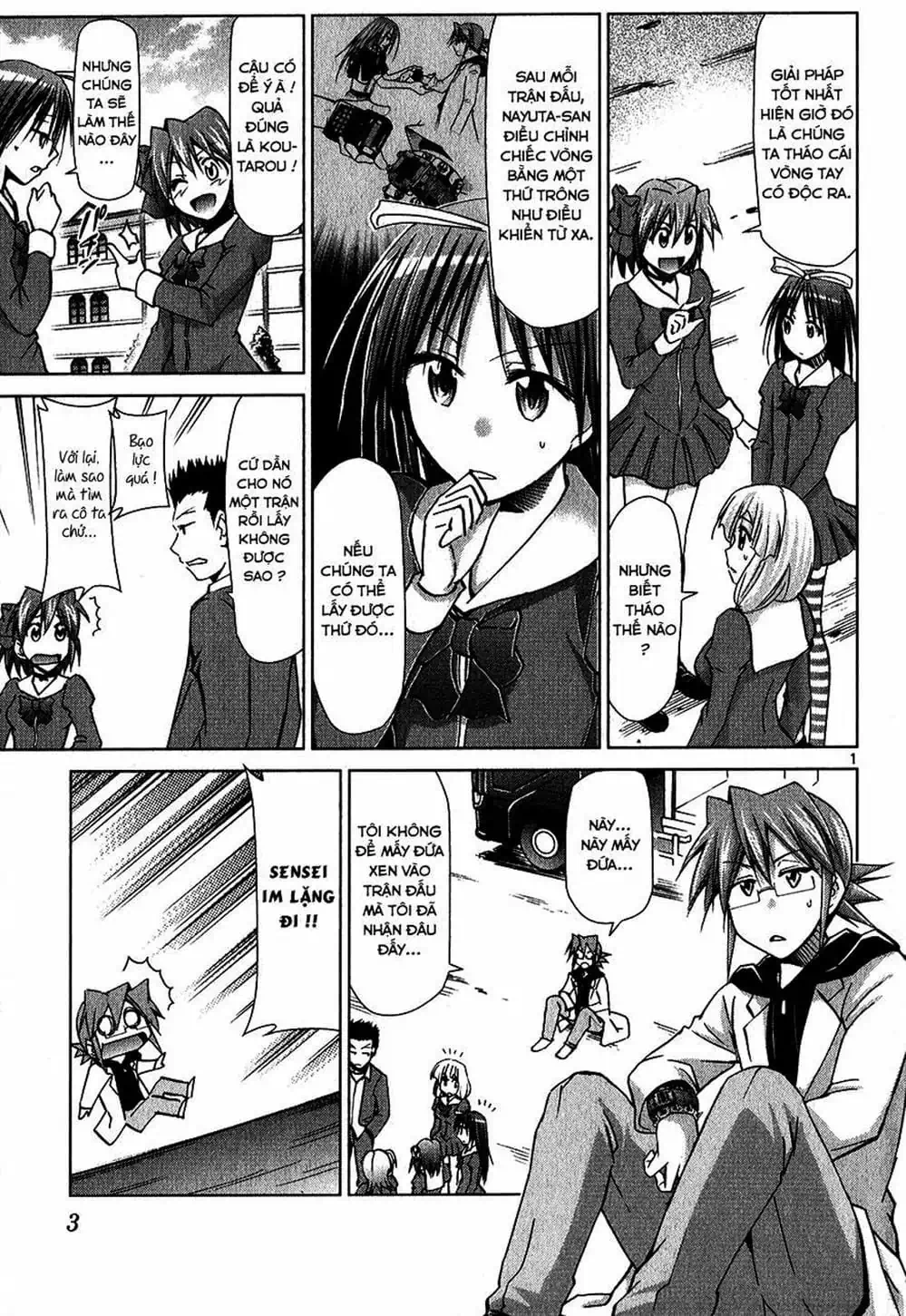 Truyện Tranh Thầy Giáo Lập Dị - Denpa Kyoushi trang 3