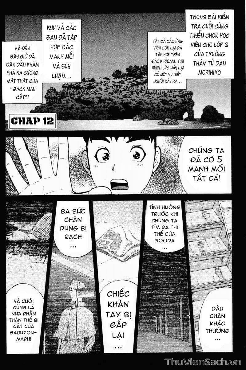 Truyện Tranh Học Viện Thám Tử Q - Detective Academy trang 6