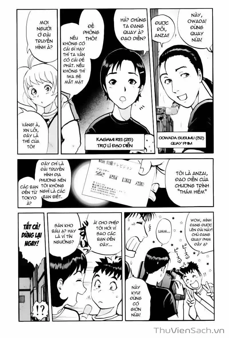 Truyện Tranh Học Viện Thám Tử Q - Detective Academy trang 6