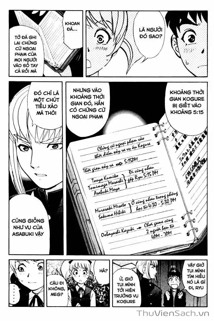 Truyện Tranh Học Viện Thám Tử Q - Detective Academy trang 6