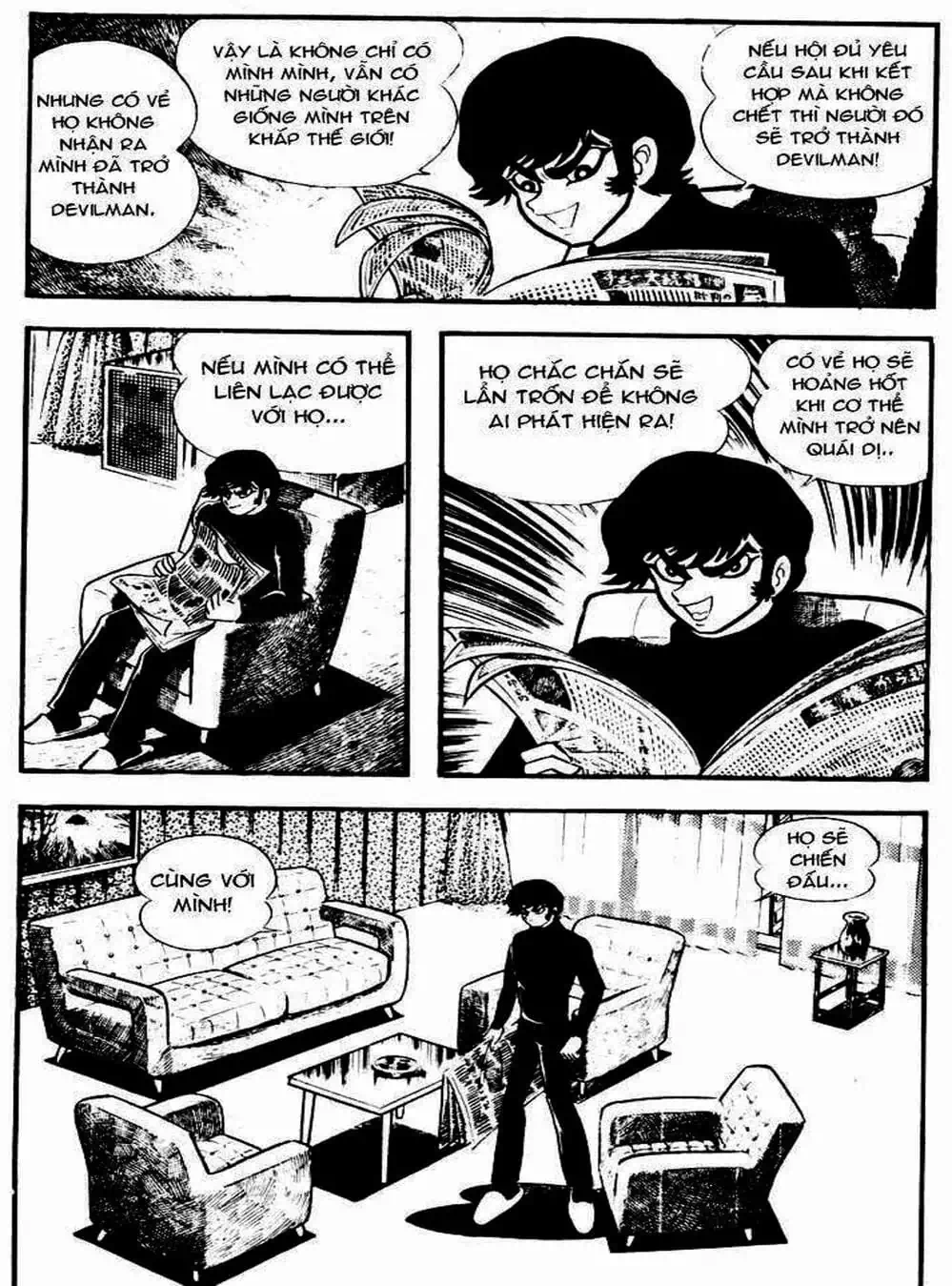 Truyện Tranh Người Quỷ - Devilman trang 4