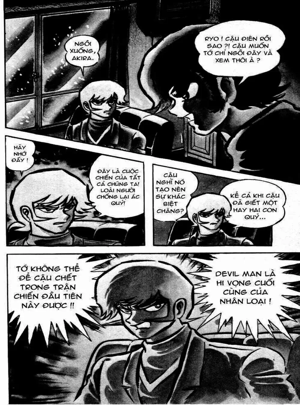 Truyện Tranh Người Quỷ - Devilman trang 4