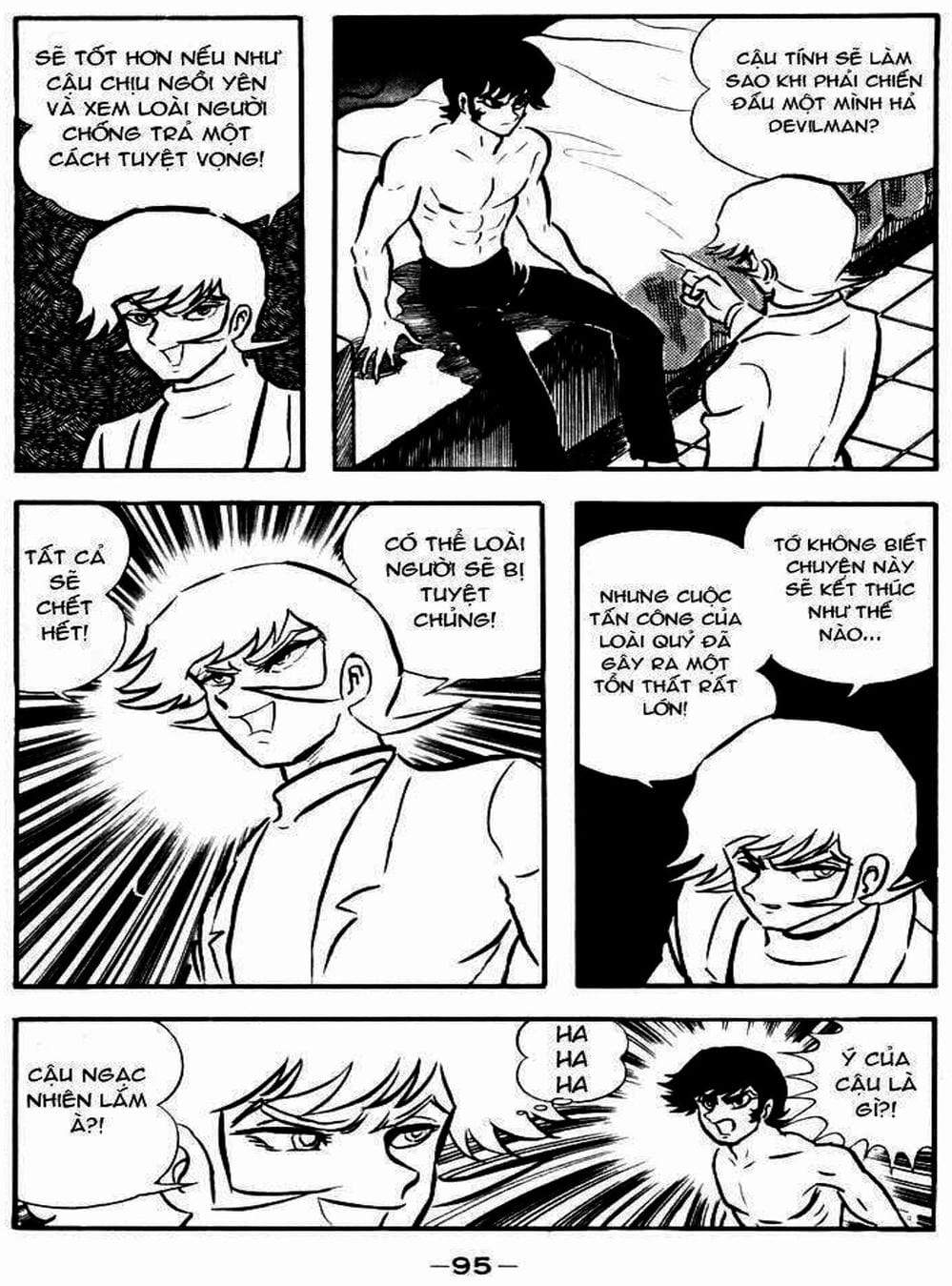 Truyện Tranh Người Quỷ - Devilman trang 4