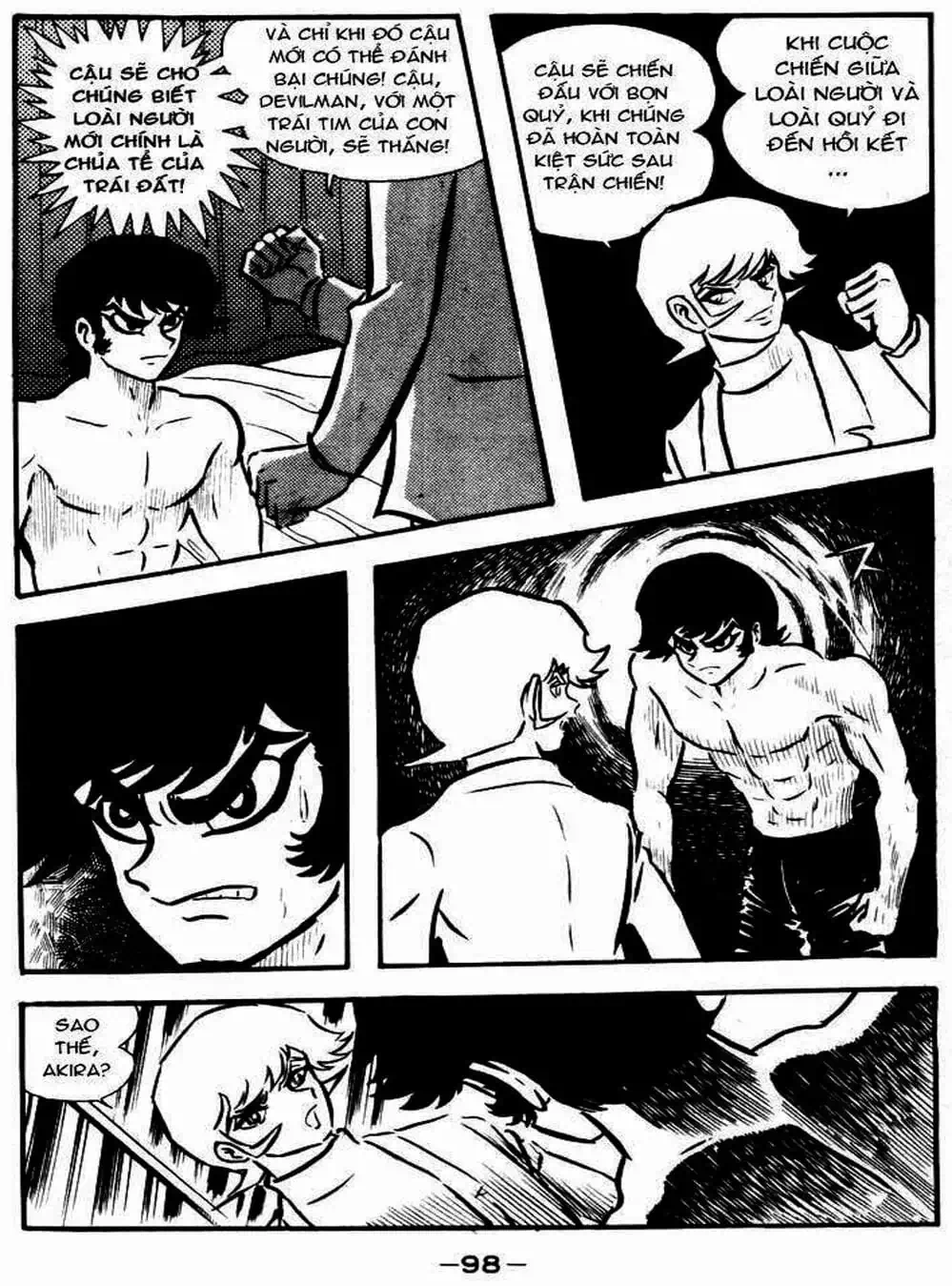 Truyện Tranh Người Quỷ - Devilman trang 4