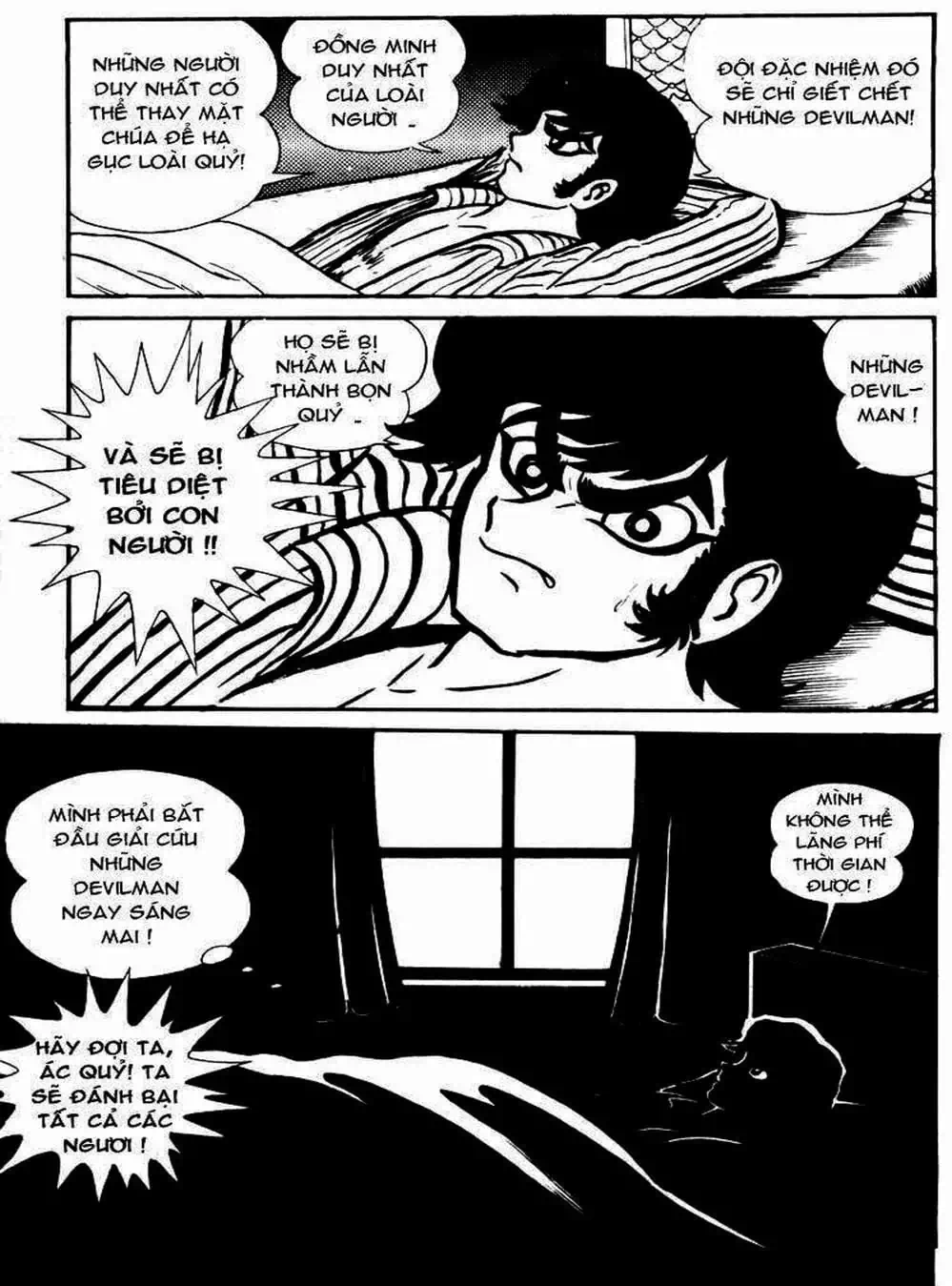 Truyện Tranh Người Quỷ - Devilman trang 4