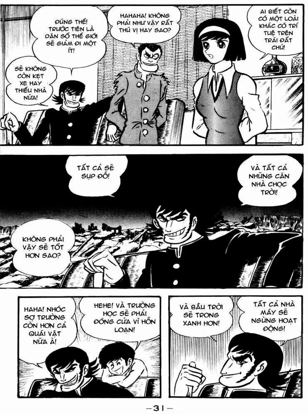 Truyện Tranh Người Quỷ - Devilman trang 4