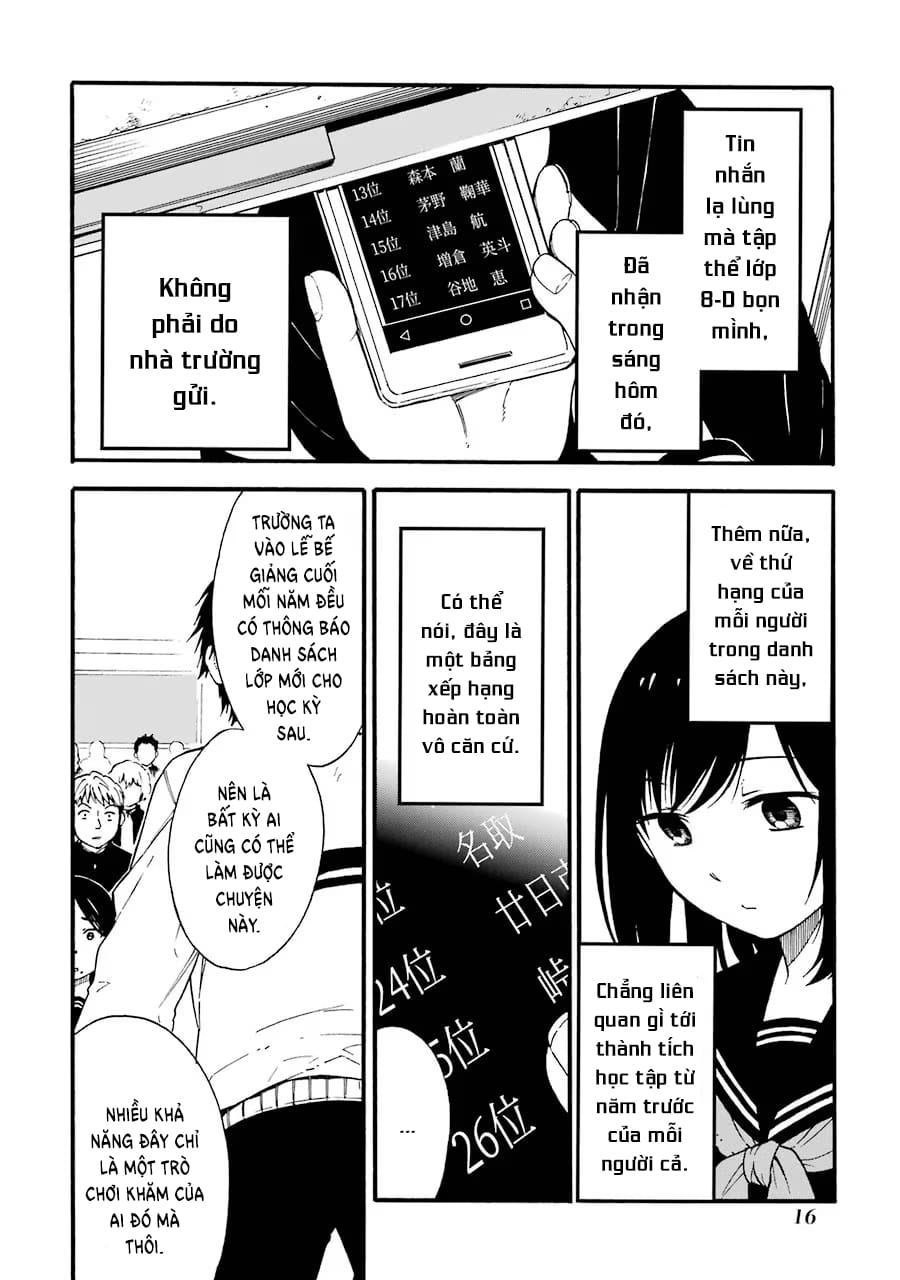 Truyện Tranh Di Thư Trên Bàn - A Message To The Desk trang 6