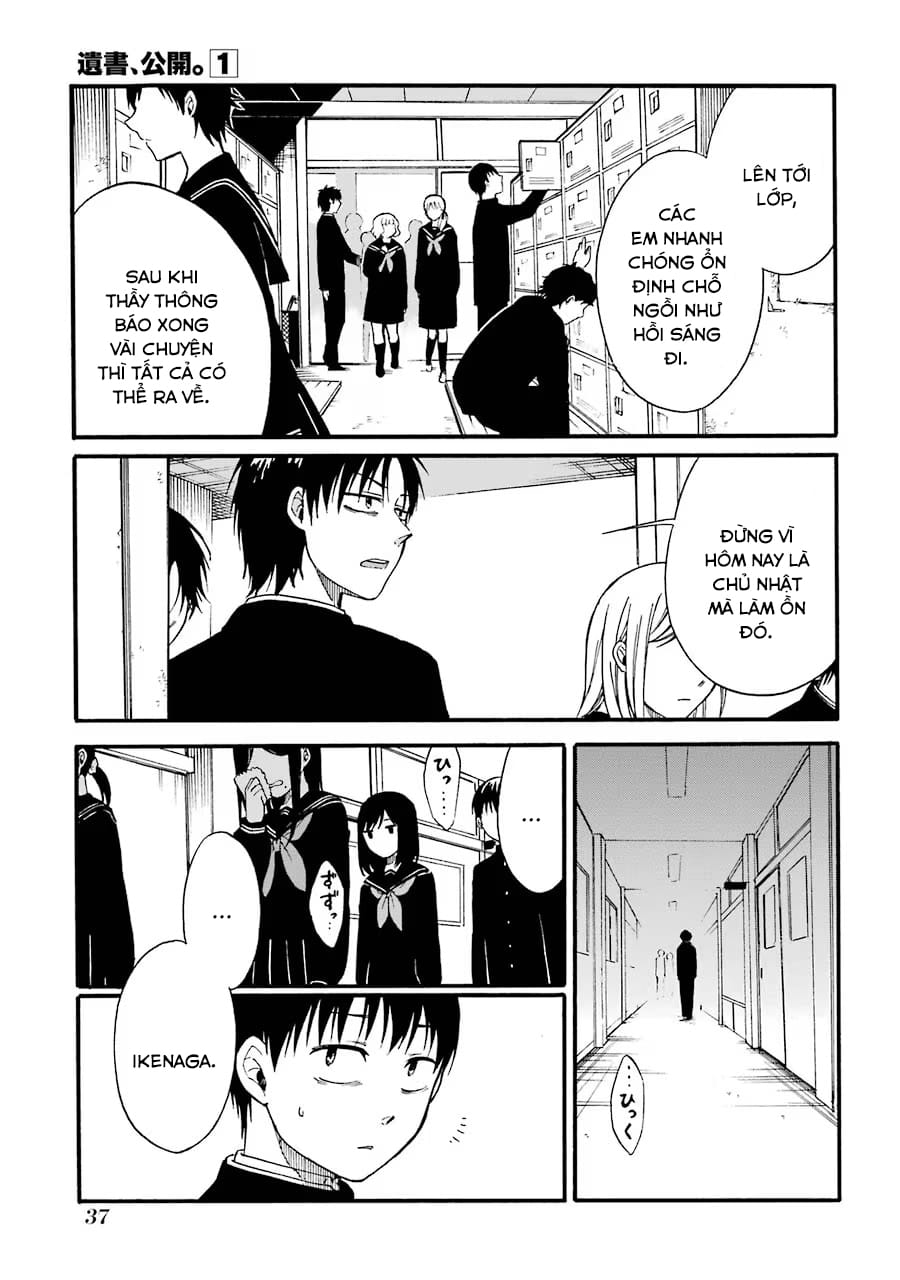 Truyện Tranh Di Thư Trên Bàn - A Message To The Desk trang 6