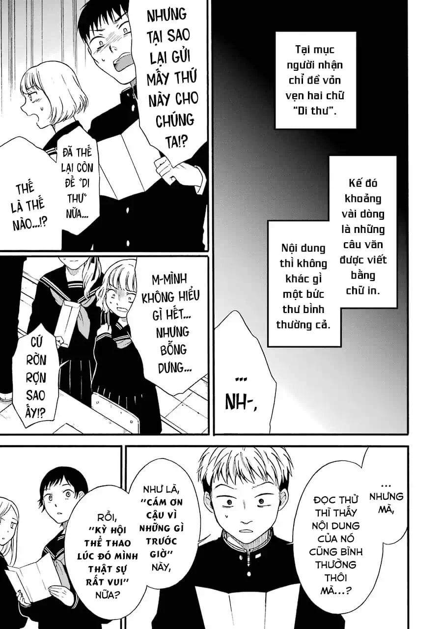 Truyện Tranh Di Thư Trên Bàn - A Message To The Desk trang 6