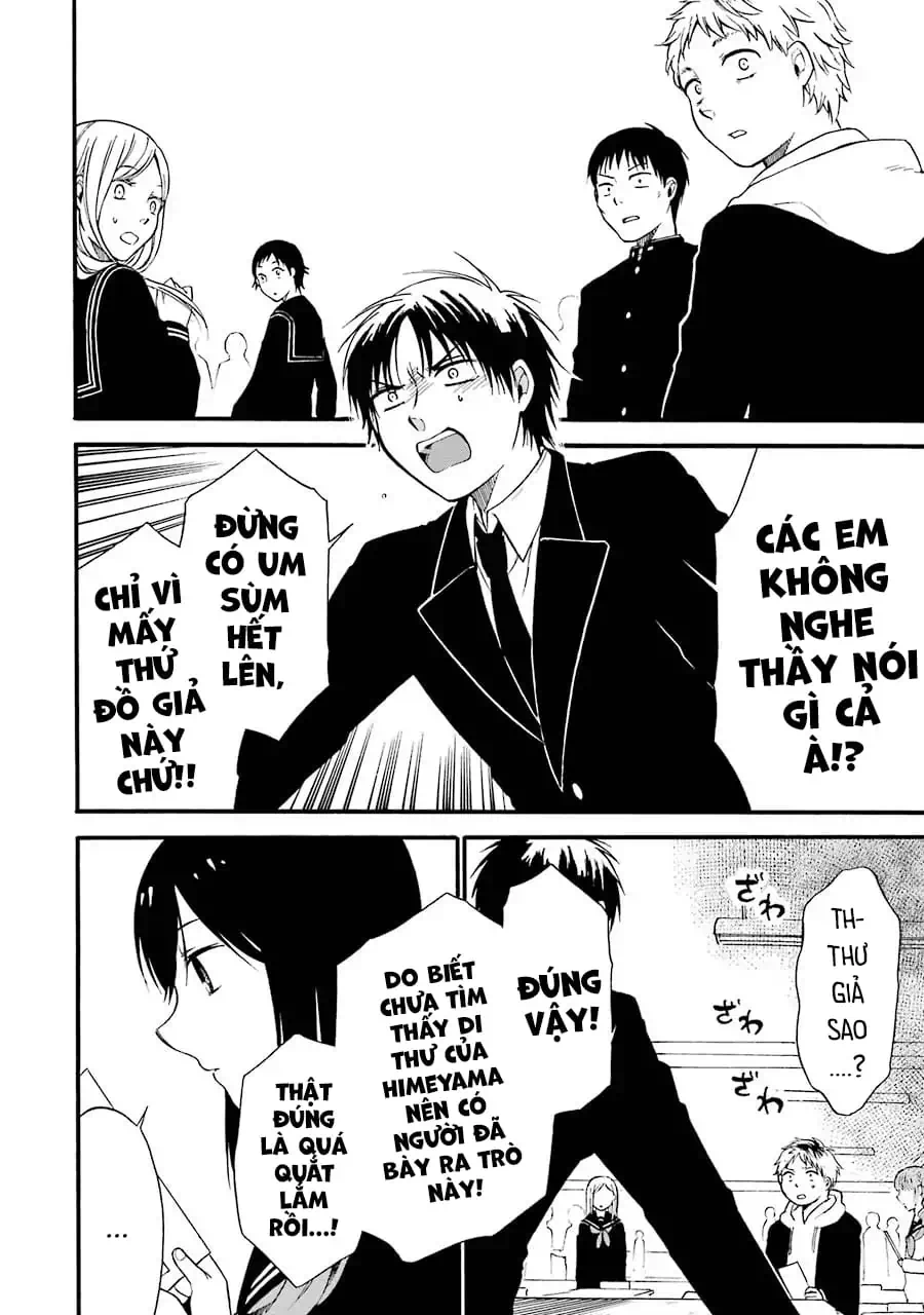 Truyện Tranh Di Thư Trên Bàn - A Message To The Desk trang 6