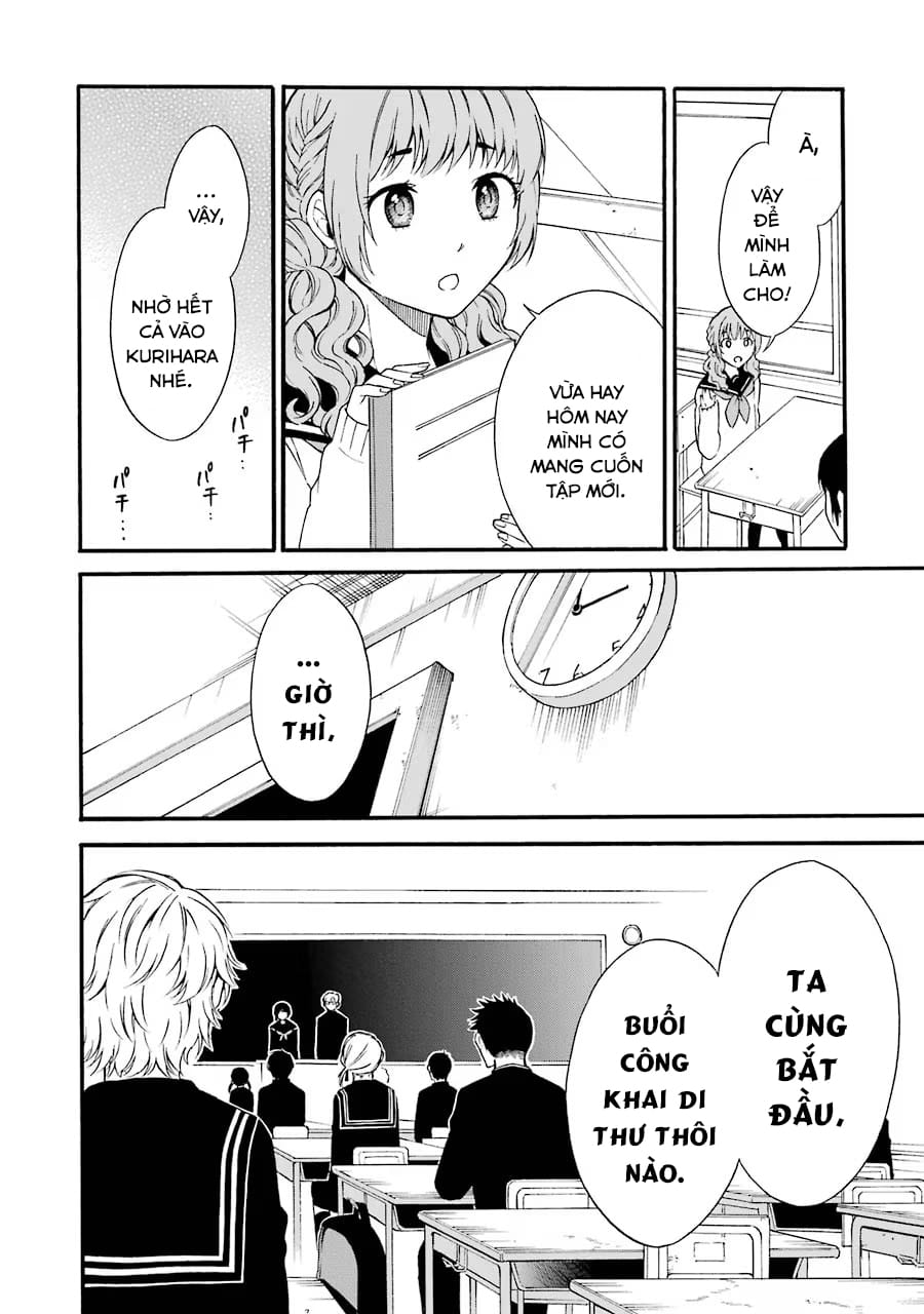 Truyện Tranh Di Thư Trên Bàn - A Message To The Desk trang 6