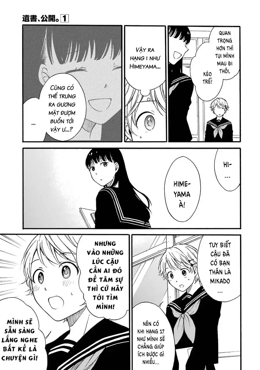 Truyện Tranh Di Thư Trên Bàn - A Message To The Desk trang 6