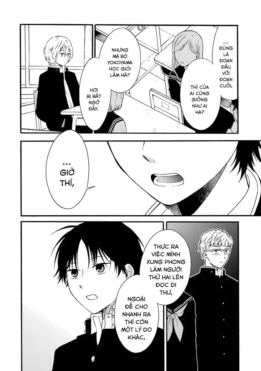 Truyện Tranh Di Thư Trên Bàn - A Message To The Desk trang 6