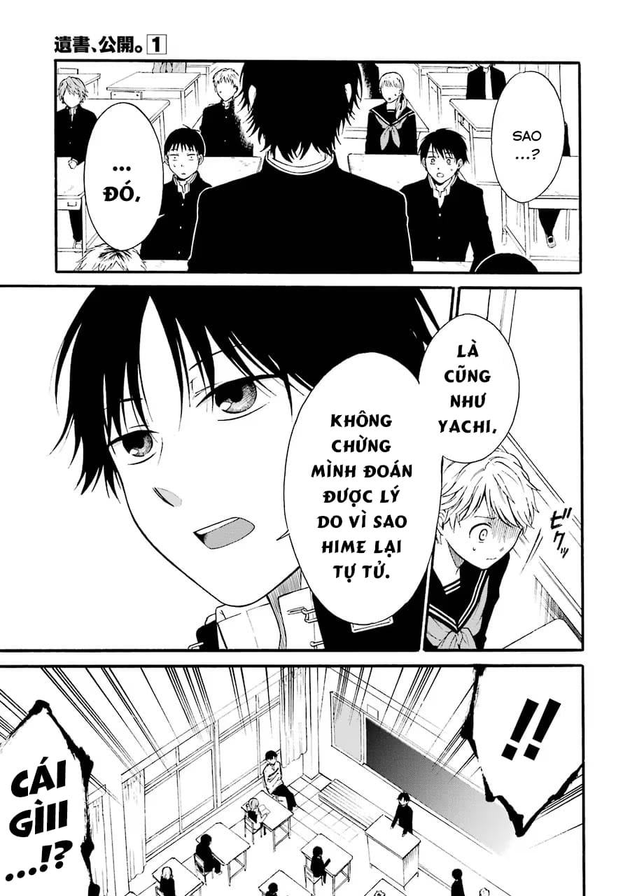 Truyện Tranh Di Thư Trên Bàn - A Message To The Desk trang 6