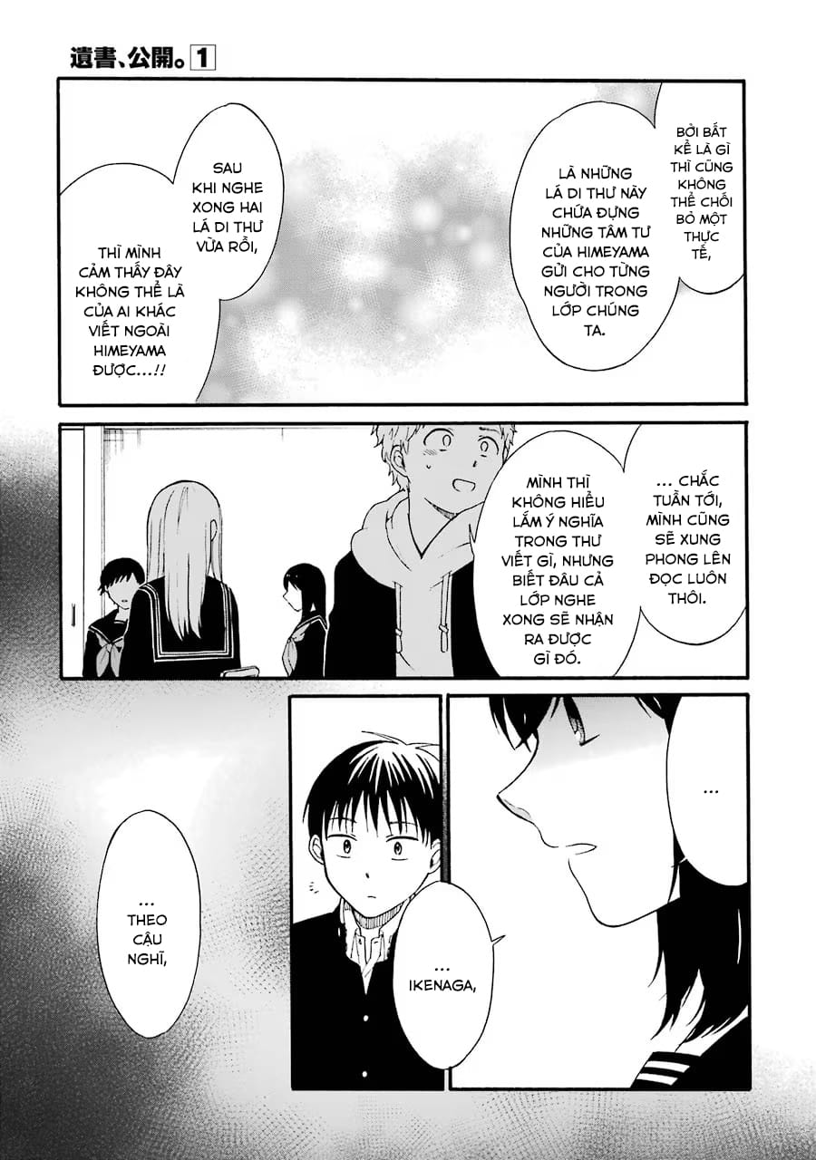 Truyện Tranh Di Thư Trên Bàn - A Message To The Desk trang 6