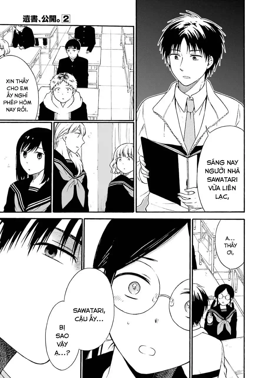 Truyện Tranh Di Thư Trên Bàn - A Message To The Desk trang 6