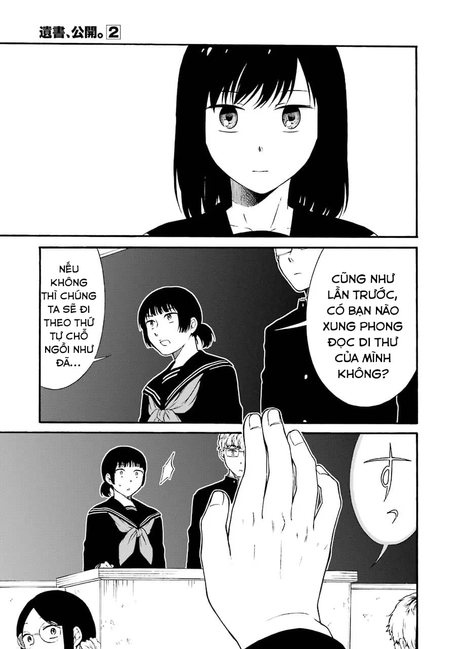 Truyện Tranh Di Thư Trên Bàn - A Message To The Desk trang 6