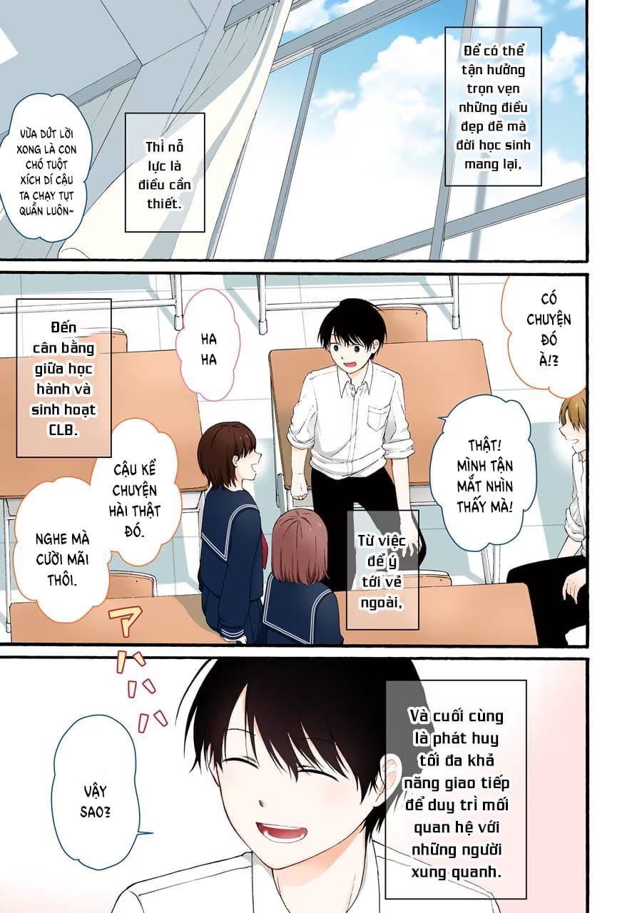 Truyện Tranh Di Thư Trên Bàn - A Message To The Desk trang 6