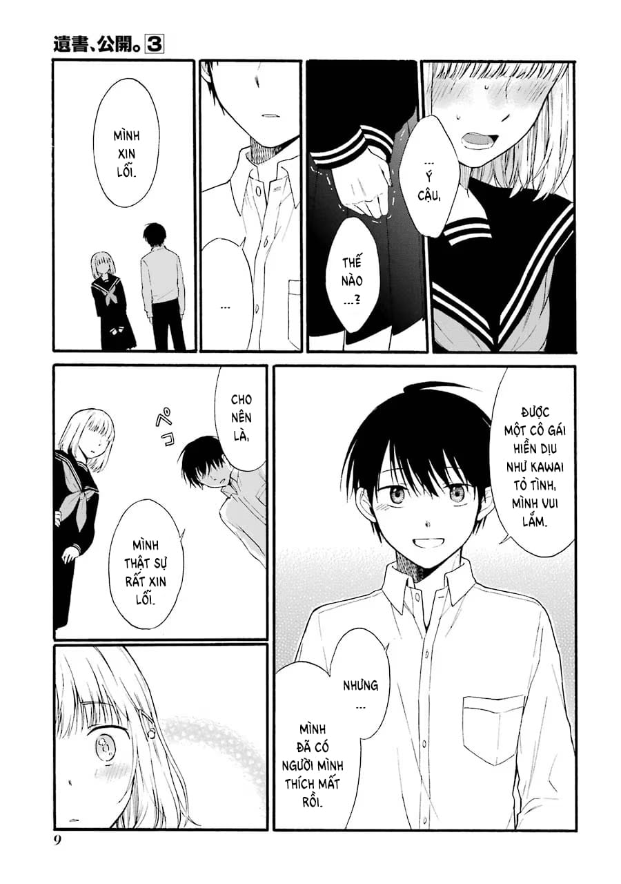 Truyện Tranh Di Thư Trên Bàn - A Message To The Desk trang 6